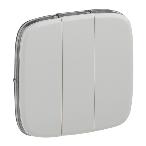 Лицевая панель для выключателя трехклавишного Legrand VALENA LIFE, ALLURE 755035