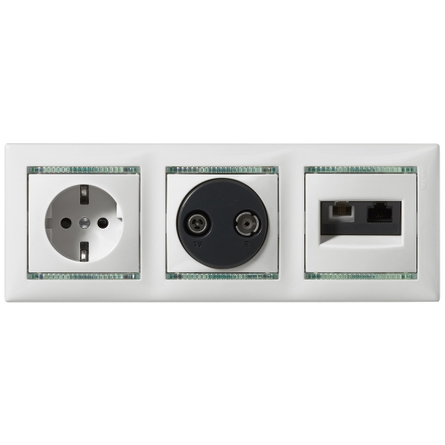 Розетка TV-FM Legrand VALENA CLASSIC 774332
