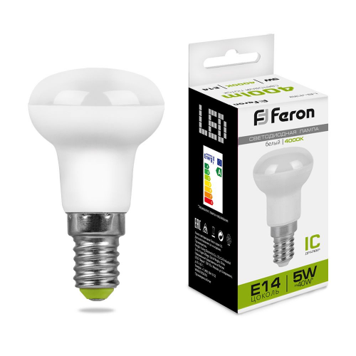 Светодиодная лампа Feron 5W 400Lm 4000K E14 25517