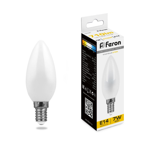 Светодиодная лампа Feron 9W 820Lm 4000K E14 25799