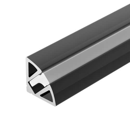 Профиль для лент SL-KANT-H11-2000 ANOD BLACK Arlight 044086