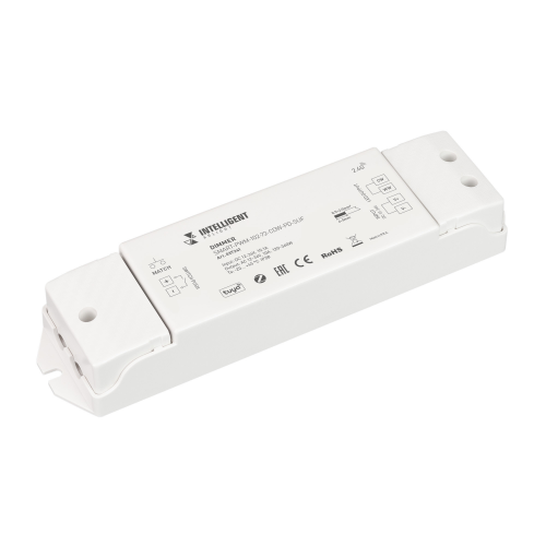 Диммер SMART-PWM-102-72-CDW-PD-SUF 12-36V 120-360W 2x5A Arlight 037341