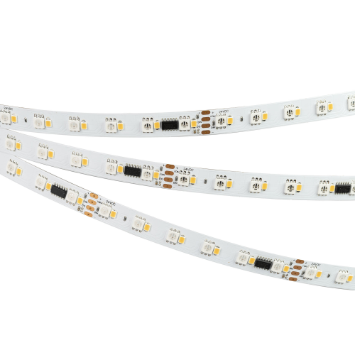 Светодиодная лента 24V 6000К RGB 16W/m 5m Arlight 40622