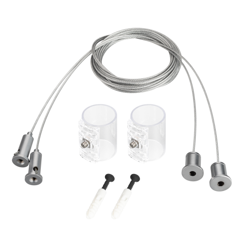 Комплект подвесов для гибкого неона (2шт) MOONLIGHT-HR-LIFT-SIDE-VR-D25 Arlight 037468