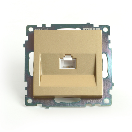 Розетка интернет RJ-45 Stekker КАТРИН 49227