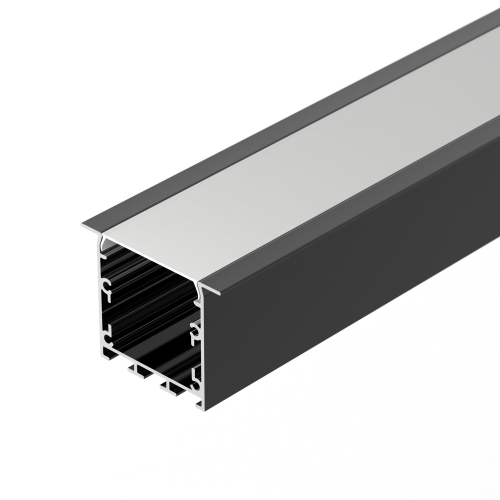 Профиль для лент LINIA49-F-S-2000 BLACK Arlight 041873