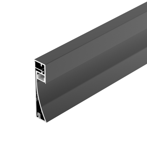 Профиль для лент PLINTUS-H54-2000 BLACK Arlight 045433
