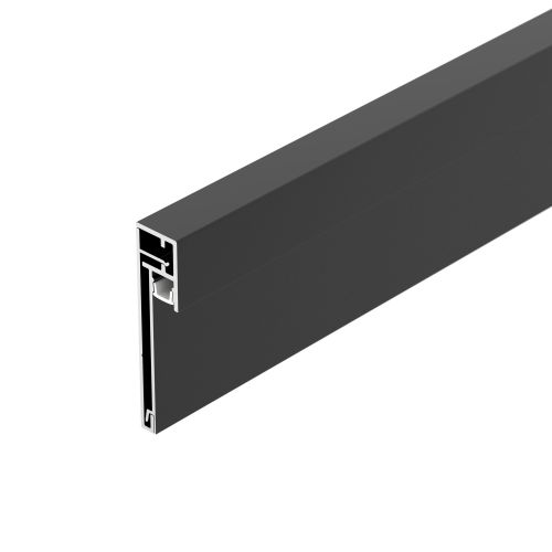 Профиль для лент PLINTUS-H54B-2000 BLACK Arlight 046140