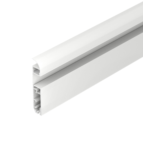 Профиль для лент PLINTUS-H80-2000 WHITE Arlight 045452