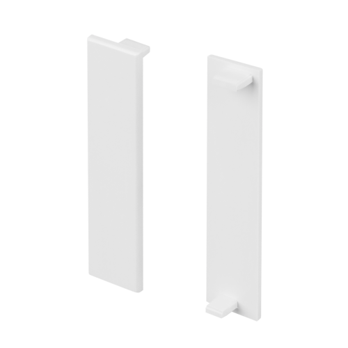 Комплект заглушек для профиля (2шт) PLINTUS-H54 WHITE Arlight 046165