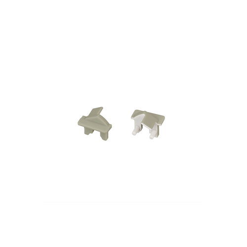 Комплект заглушек для профиля (2шт) SL-BEVEL-H12-F13 OLIVE GREY Arlight 045570