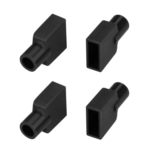 Комплект заглушек для профиля (4шт) WPH-FLEX-0612-SIDE BLACK Arlight 045910