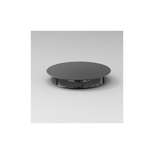 Крепление для герметичной ленты MOONLIGHT-BASE-ROUND-D18-M Black Arlight 045693