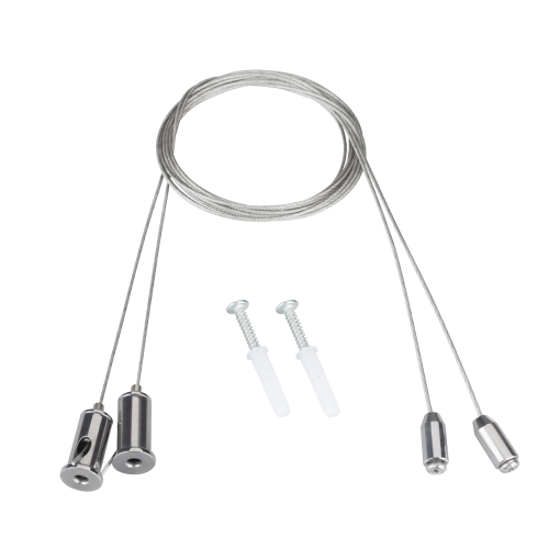 Комплект креплений (2шт) для аварийных панелей EMGM-VECTOR-HANG Arlight 045658
