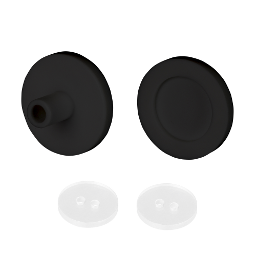 Комплект заглушек (2шт) для гибкого неона ARL-MOONLIGHT-ROUND-25-CAP-TOP-SET-BLACK Arlight 047067