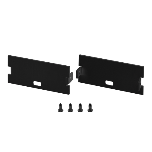 Комплект заглушек (2шт) для лент FLOOR60 BLACK Arlight 046420