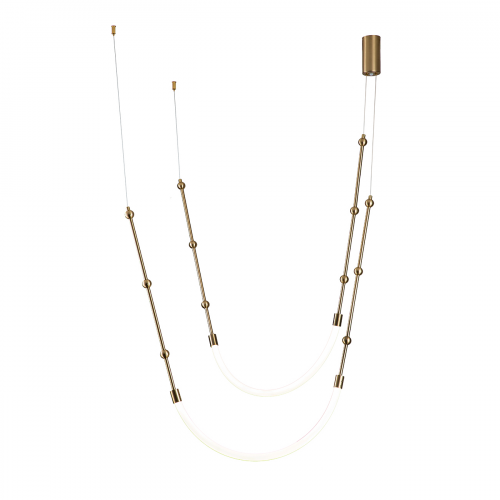 Подвесной светильник Indigo CORDA 14010/2P Brass V000063L