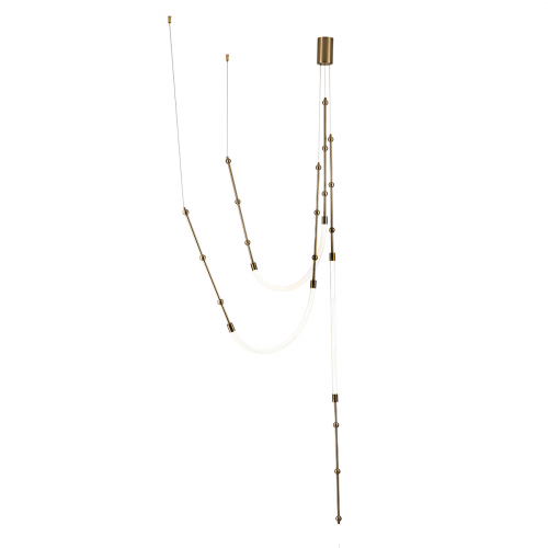 Подвесной светильник Indigo CORDA 14010/3P Brass V000064L