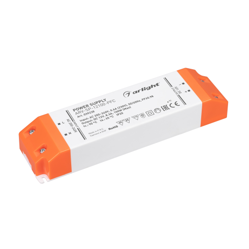 Блок питания ARV-SP-12100-PFC 8,3A 12V 100W Arlight 039238