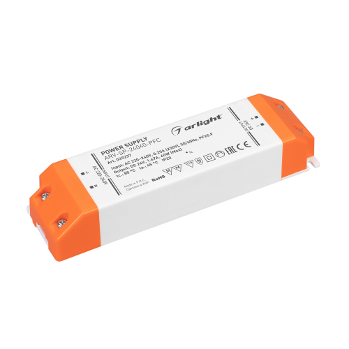 Блок питания ARV-SP-24040-PFC 1,67A 24V 40W Arlight 039237