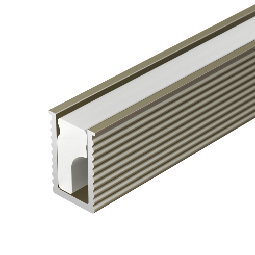 Профиль для лент SL-MINI-6-H9-2000 ANOD OLIVE GREY Arlight 038203