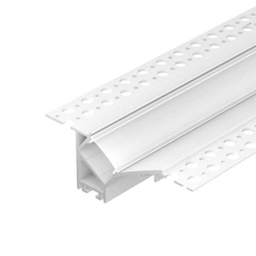 Профиль для лент FANTOM-W45-BEVEL-2000 WHITE Arlight 039949