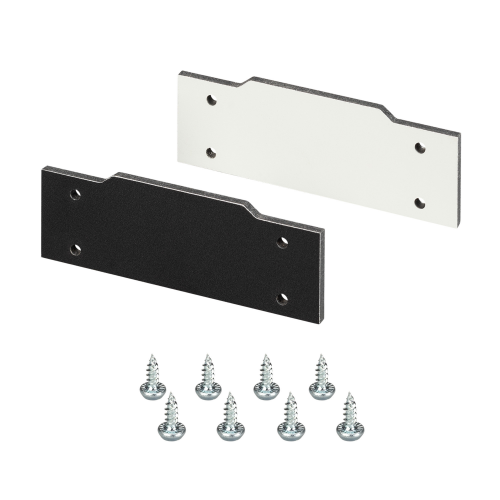 Комплект заглушек для профиля (2шт) LGD-2TR-CAP-STRETCH-BK Arlight 040066