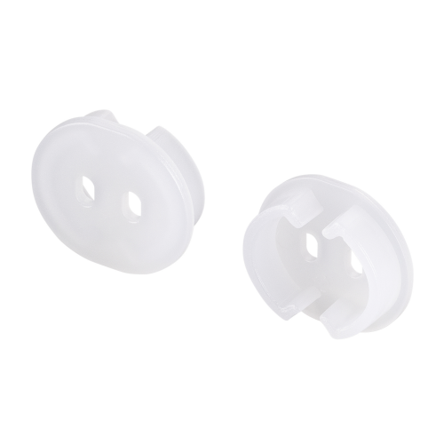 Комплект заглушек для профиля (2шт) ARH-ROUND-D20-DUAL Arlight 039301