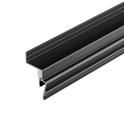 Профиль для лент STRETCH-SHADOW-2000 BLACK Arlight 039510