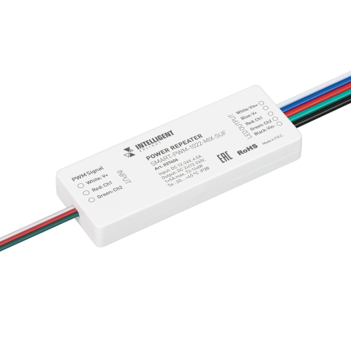 Усилитель SMART-PWM-1022-MIX-SUF 12-24V 2x3A Arlight 037406