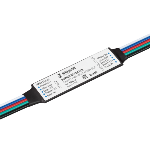 Усилитель SMART-PWM-1042-RGBW-SUF 12-24V 4x1A Arlight 037408