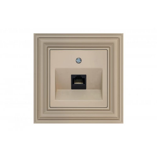 Розетка интернет RJ-45 Liregus RETRO 29-136
