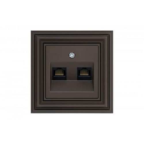 Розетка интернет RJ-45 Liregus RETRO 29-036