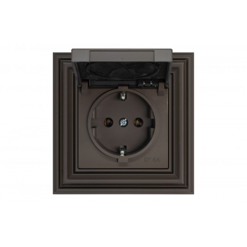 Розетка с/з IP44 Liregus RETRO 29-023
