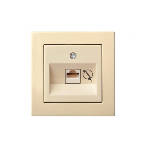 Розетка телефонная RJ-11 Liregus EPSILON 28-080