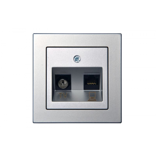 Розетка TV/интернет RJ-45 Liregus EPSILON 28-183