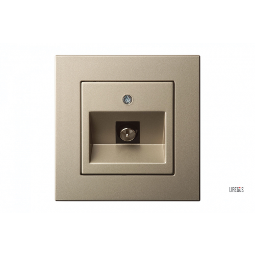 Розетка TV оконечная Liregus EPSILON 28-314