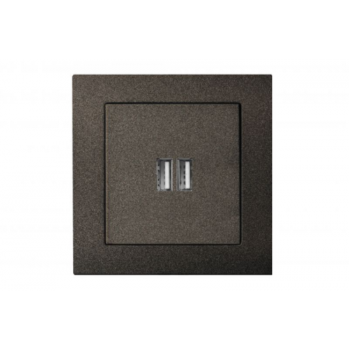 Розетка USB Liregus EPSILON 28-1136