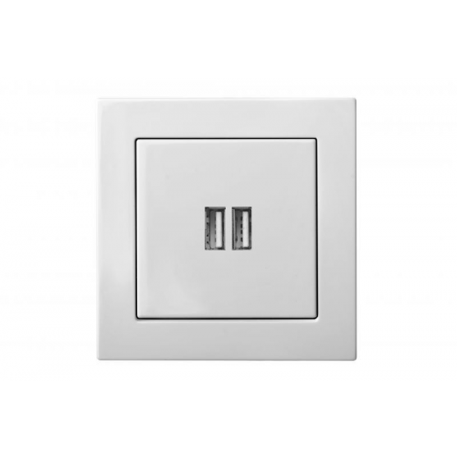 Розетка USB Liregus EPSILON 28-0352