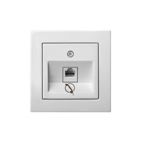 Розетка телефонная RJ-11 Liregus EPSILON 28-030