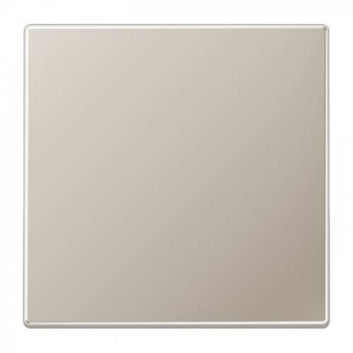 Розетка с/з со шторками и крышкой Jung LS METAL ES2520KLKI