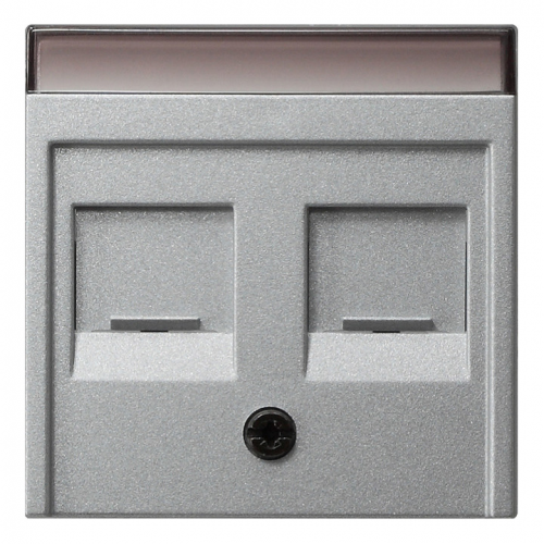 Лицевая панель для розетки телефонной RJ-11 Gira SYSTEM 55 066326