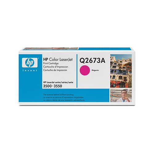 Картридж HP Q2673A пурпурный (magenta) 4000 стр для HP Color LaserJet 3500/3550