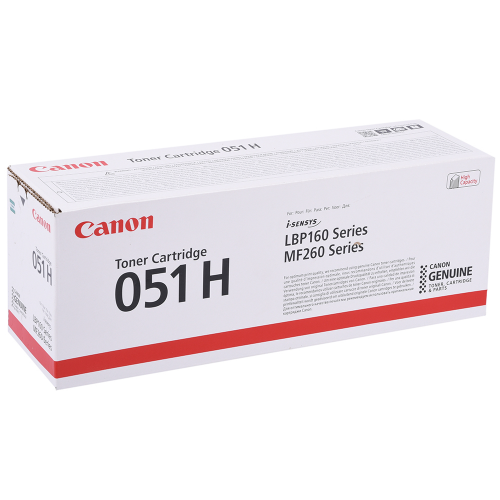 Картридж Canon 051 H черный (black) 4100 стр. для Canon LBP162dw, MF264dw, MF267dw, MF269dw