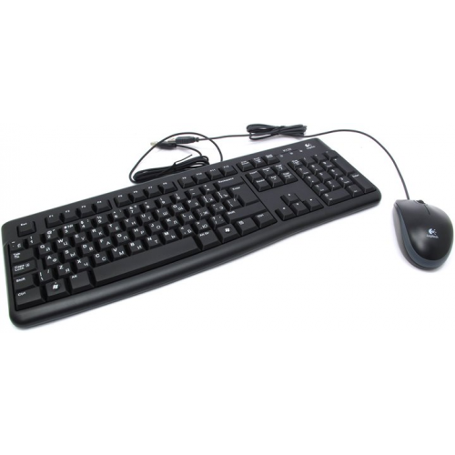 Комплект Logitech Desktop MK120 Black USB 1000dpi, 3 кнопки + колесико