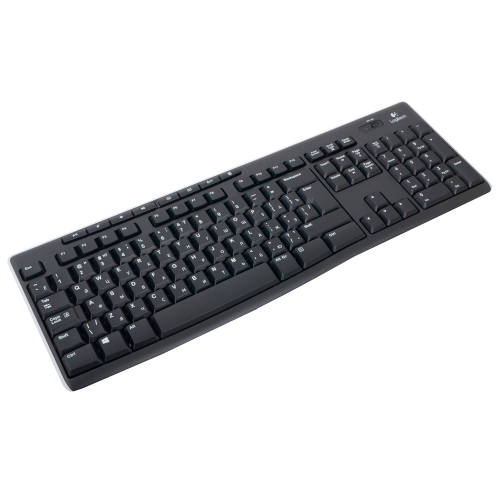 Беспроводная клавиатура Logitech Wireless Keyboard K270 Black USB(Radio) 104 клавиши + 6