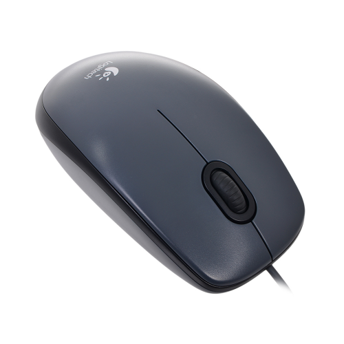 Мышь Logitech M90 Grey USB проводная, оптическая, 1000 dpi, 3 кнопки + колесо