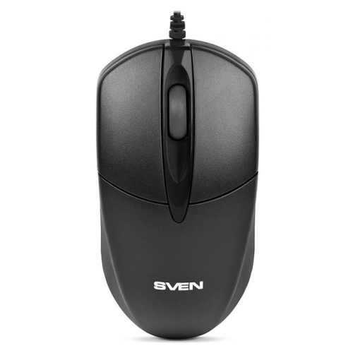 Мышь Sven RX-112 Black USB проводная, оптическая, 800 dpi, 2 кнопки + колесо