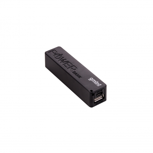 Внешний аккумулятор Gmini GM-PB026-B, 2600mAh, чёрный