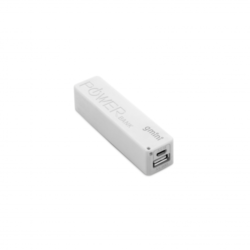 Внешний аккумулятор Gmini GM-PB026-W, 2600mAh, белый